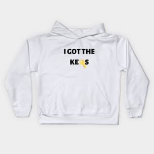 I GOT THE KEYS Kids Hoodie